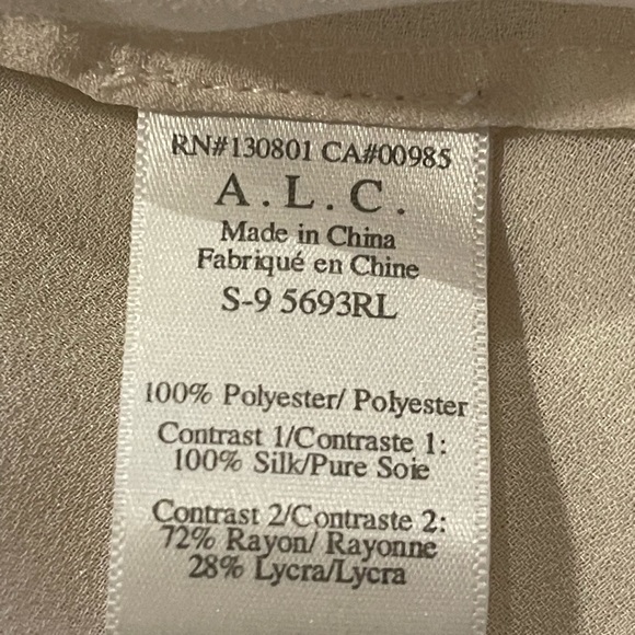 A.L.C. Lace Overlay Top 4 - Picture 7 of 11